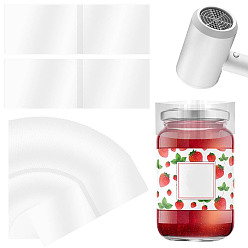 Прозрачный Термоусадочные пакеты из пвх, прямоугольные, прозрачные, 19.3x5x0.05 см