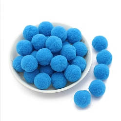 Темно-Голубой Полиэстеровый мяч, аксессуары для костюма, аксессуары, круглые, глубокое синее небо, 10 мм, 288 шт / пакет