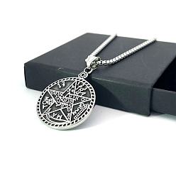 Нержавеющая Сталь Цвет Стильное украшение в виде пятиконечной звезды в стиле хип-хоп для мужчин и женщин.