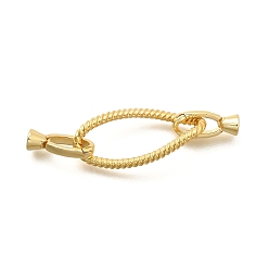 Настоящее золото 18K Каплевидная стойка покрытие латунь складные застежки, долговечный, без свинца и без кадмия, реальный 18 k позолоченный, 44 мм, отверстие : 3 мм