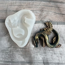 Blanco Moldes de silicona de grado alimenticio de dinosaurio, para decoración de pasteles diy, chocolate, caramelo, Fabricación artesanal de resina uv y resina epoxi., blanco, 109x101x27 mm