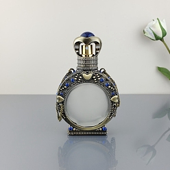 Античная Бронза 60мл металлические флаконы-распылители, распылитель мелкого тумана, многоразовая бутылка, античная бронза, 7.5x3.4x12.2 см, емкость: 60 мл (2.03 жидких унций)