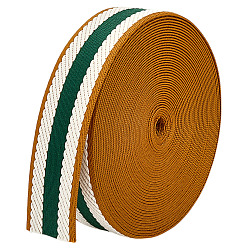 Темно-Зеленый Полиэстер Grosgrain ленты, полоса, для аксессуаров для одежды, украшение подарка, темно-зеленый, 1-1/2 дюйм (38 мм), около 10.00 ярдов (9.14 м) / рулон