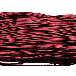 Темно-Красный Китайский вощеный хлопковый шнур, темно-красный, 2 мм, около 382.76 ярдов (350 м) / пачка