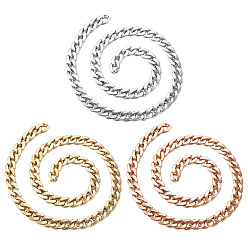 (52) Непрозрачная лаванда Пластиковые цепочки ручной работы, с пластиковым соединительным кольцом CCB, разноцветные, ссылка: 30x21x6 mm, 1 м / прядь, 3 цветов, 1 нить / цвет, 3strand / комплект