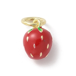 Золотой S925 кулон из стерлингового серебра, с эмалью, золотые, 8.5x6 мм