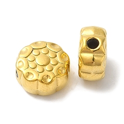 Золотой 304 из нержавеющей стали бусы, цветок, золотые, 8.5x4 мм, отверстие : 1.6 мм