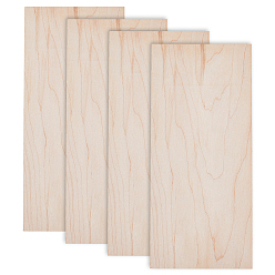 Бежевый Необработанная деревянная головка гитары, аксессуары для гитары ручной работы из различных материалов, прямоугольные, бежевые, 207x92x2 мм