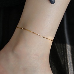 Lip Браслеты из сплава нержавеющей стали с подвесками, украшения для женщин, золотые, губа, 8-1/4 дюйм (210 мм)