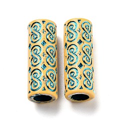 Deep Sky Blue Plastic Beads, Imitation Wood, Large Hole, For African Braid Reggae Hair Accessories, Deep Sky Blue, 30x11mm, Hole: 7mm