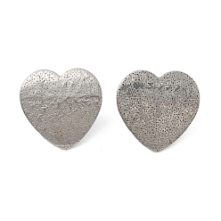 Сердце 304 Результаты серьги из нержавеющей стали, сердце, 20x20 мм