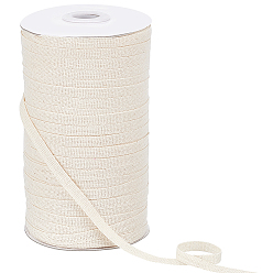 Белый 200м хлопково-льняная лента «елочка», для упаковки подарков, партийные украшения, белые, 1/4 дюйм (7 мм), около 218.72 ярдов (200 м) / рулон