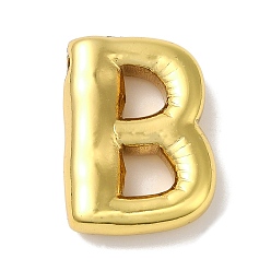 Letter B Ионное покрытие (ip) 304 подвески из нержавеющей стали, буквенное очарование, В письме, 21.5x16x5 мм, отверстие : 2.5x2 мм