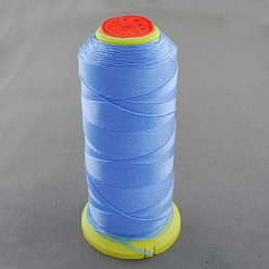 Cornflower Blue Nylon Sewing Thread, Cornflower Blue, 0.8mm, about 300m/roll