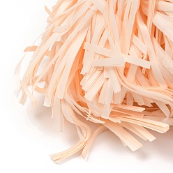 Фора Бумажный крошечный наполнитель, для упаковки подарков и наполнения пасхальной корзины, оранжевые, 26x0.25~0.26 см