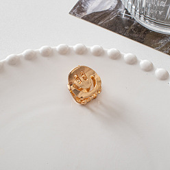 Smiling Face Заколки для волос из цинкового сплава, для женщин девушек, улыбающееся лицо, 20 мм