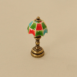 Зеленый лайм Мебель и бытовая техника мини модель из смолы, аксессуары для кукольного домика с микро-ландшафтом, притворяясь опорными украшениями, зеленый лайм, 42x20 мм