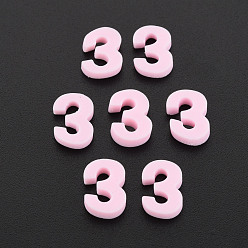 Pink Handmade Polymer Clay Cabochons, Polymer Clay Slices for Resin Crafts & DIY Projects, Num.3, Pink, 9~11x4.5~7.5x1~3mm, about 9000pcs/1000g