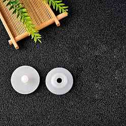 White Plastic Doll Joints, with Washers, DIY Crafts Stuffed Toy Teddy Bear Accessories, White, 17.5x20mm