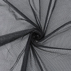 Черный Сетчатая ткань из полиэстера, для москитной сетки и аксессуаров для одежды, чёрные, 2000x1600 мм
