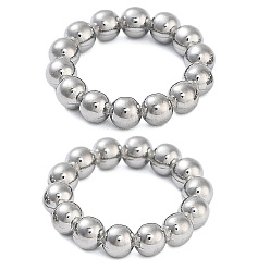 Нержавеющая Сталь Цвет Не тускнеет 304 соединительные кольца из нержавеющей стали, круглая форма кольца из бисера, цвет нержавеющей стали, 14.5x3 мм, внутренний диаметр: 9.5 мм