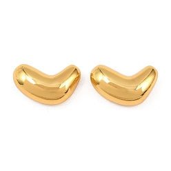 Золотой 304 подвески из нержавеющей стали, шарма сердца, золотые, 14x23x8 мм, отверстие : 2 мм