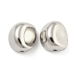 Самородки CCB пластиковые шарики, платина, неправильная форма, 13.5x13x10.5 мм, отверстие : 1.8 мм