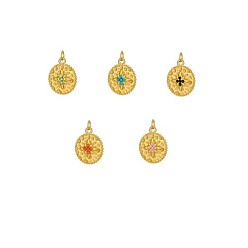 (52) Непрозрачная лаванда 304 подвески из нержавеющей стали с микропаве из стразов, овальные, ионное покрытие (ip), реальный 14 k позолоченный, разноцветные, 15x12 мм