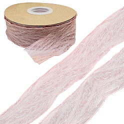 Pink Полиэфирные ленты, для упаковки подарков, розовые, 1 дюйм (25 мм)