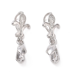 Платина Ламелирование латуни, долговечный, Цветок жизни, платина, 28 мм, отверстие : 8x4.5 мм, штифты : 1 мм