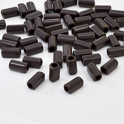 Кокосово-Коричневый Пластиковая пряжка для волос, укладка волос, аксессуары для волос для девочки, кокосового коричневый, 9.5 мм, внутренний диаметр: 2.5 мм