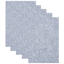 Серебро Фетровая наклейка, с помощью клейкой ленты на другой стороне, прямоугольные, серебряные, 30x20x0.2 см