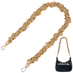 Золотой 1 Запасные цепочки из сплава для сумок, золотые, 646 мм