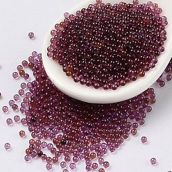 Granat Natürliche Granatperlen, kein Loch / ungekratzt, Runde, 1.5 mm