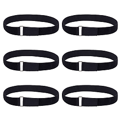 Black Nylon & Polyester Elastic Straps, Sports Training Equipment, Black, 1000x50x2~4mm