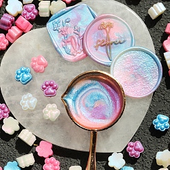 Темно-Голубой 150 шт. Частицы сургуча, для ретро печать печать, отпечаток лапы, глубокое синее небо, 10 мм