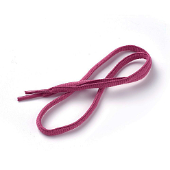 Medium Violet Red Polyester Cord Shoelace, Medium Violet Red, 52~54cm