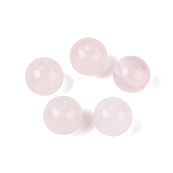 Quartz Rose Naturel a augmenté perles de quartz, lisse et rond, 12x11~11.5mm, Trou: 3mm