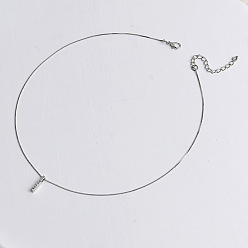 Платина Женские кулоны-подвески в виде прямоугольных брусков из сплава с кристаллами и стразами., платина, 16.54 дюйм (42 см)