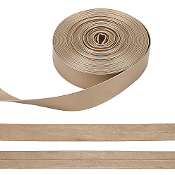 Золотистый 10 плоские шнуры из искусственной кожи, для аксессуаров для одежды, золотые, 25x0.6 мм, около 10.94 ярдов (10 м) / комплект