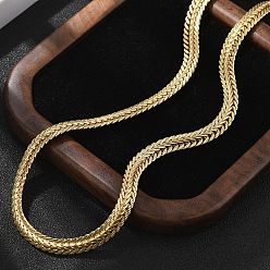 Настоящее золото 18K Ожерелья-цепочки из латуни для женщин из пшеницы, без кадмия и без свинца, стойки покрытие, реальный 18 k позолоченный, 18.82 дюйм (47.8 см)