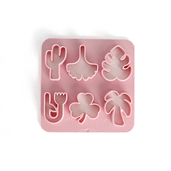 Other Plants Абс пластик пластилин инструменты, резцы глины, инструменты моделирования, Растение, 10x10 см