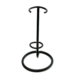 Черный Стеклянные витрины из сплава кристаллов, держатели хрустальных шаров, чёрные, 60x100~110 мм