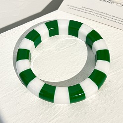 Темно-Зеленый Cmолы браслеты, полоса, темно-зеленый, внутренний диаметр: 2.52 дюйм (6.4 см)