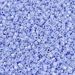 (DB1568) Opaque Agate Blue Luster MIYUKI Delica Beads, Cylinder, Japanese Seed Beads, 11/0, (DB1568) Opaque Agate Blue Luster, 1.3x1.6mm, Hole: 0.8mm, about 20000pcs/bag, 100g/bag