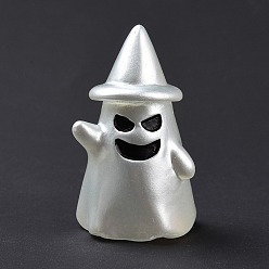 Ghost White Halloween Theme Resin Display Decoration, for Home Decoration, Photographic Prop, Dollhouse Accessories, Ghost, Ghost White, 38.5x22.5x21.5mm