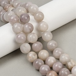 Rutilated Кварц Нити бусин из натурального розового кроличьего волоса с рутиловым кварцем, круглые, 14 мм, отверстие : 1.5 мм, около 28 шт / нитка, 15.55'' (39.5 см)