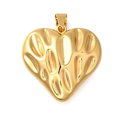 Золотой 304 подвески из нержавеющей стали, шарма сердца, золотые, 31.5x32x13 мм, отверстие : 5x9 мм