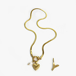 Letter Y 304 ожерелья из нержавеющей стали с подвесками в виде букв и сердец для женщин, с натуральным пресноводным жемчугом, цветочный белый, золотые, Письмо Y, 18.23 дюйм (46.3 см)