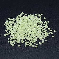 Light Yellow Luminous Powder, Light Yellow, 1~2mm